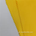 Tecidos de cetim de poliéster liso tingido de amarelo